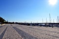 Cobblestone Sidewalk on Marina