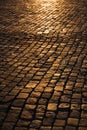 Cobblestone Street Royalty Free Stock Photo