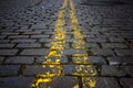 Cobblestone Street Royalty Free Stock Photo