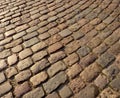 Cobblestone street Royalty Free Stock Photo
