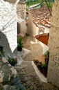 Cobblestone street in berat, Albania