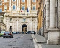 Cobblestone Street Rome Italy Royalty Free Stock Photo