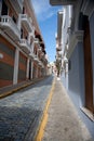 Cobblestone Street in San Juan