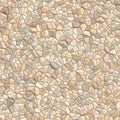 CobbleStone Wall BackGround Royalty Free Stock Photo