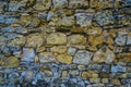 Cobblestone wall