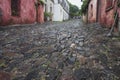 Cobblestoned street in Colonia