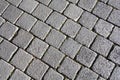 Cobblestones on a street Royalty Free Stock Photo