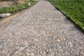 Cobbly road Royalty Free Stock Photo