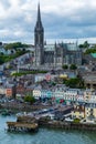 Cobh County Cork Color Lined Docks