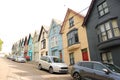 Cobh town in County Cork, Ireland - Row of Colorful houses - Ireland tourism Royalty Free Stock Photo