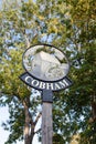 Cobham village sign.