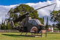 Cobra Bell helicopter closeup at Wheeler Air Force Base, Oahu, Hawaii, USA