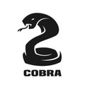 Cobra monochrome logo.