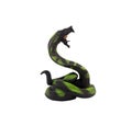 Isolated cobra toy figurine. Royalty Free Stock Photo