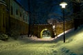 Coburg at night Royalty Free Stock Photo