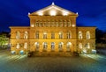 Coburg State Theater at night Royalty Free Stock Photo