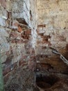 Cobwebbed Walls Inside an Old Barn Royalty Free Stock Photo