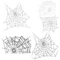 Cobwebs Royalty Free Stock Photo