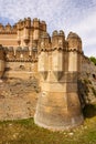 Coca Castle (Castillo de Coca) is a fortification constructed in Royalty Free Stock Photo