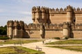 Coca Castle (Castillo de Coca) is a fortification constructed in Royalty Free Stock Photo