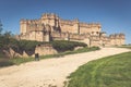 Coca Castle (Castillo de Coca) is a fortification constructed in Royalty Free Stock Photo