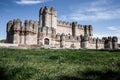 Coca Castle (Castillo de Coca) is a fortification constructed in Royalty Free Stock Photo