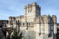 Coca Castle, Castillo de Coca in Segovia province Royalty Free Stock Photo