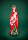 Coca-Cola Bottle, For Santa Royalty Free Stock Photo