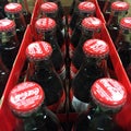 Coca-Cola bottles Royalty Free Stock Photo