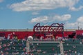 Coca Cola in Braves Park Royalty Free Stock Photo