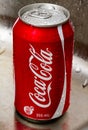 Coca cola can Royalty Free Stock Photo