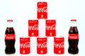 COCA-COLA. Coca-Cola and contour bottle are trademarks of The Coca-Cola Company Royalty Free Stock Photo