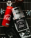 Coca-Cola Jack Daniels product photography