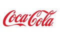 Coca-Cola logo vector illustration on white background