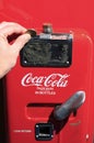 Coca-Cola Machine Royalty Free Stock Photo
