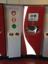 Coca-Cola machine. Royalty Free Stock Photo