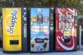 Coca Cola and Snapple Vending Machines