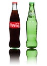 Coca Cola & Sprite bottles