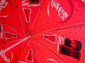 Coca Cola umbrella