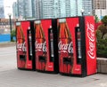 Coca Cola Vending Machine Royalty Free Stock Photo