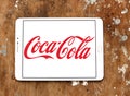 Cocacola logo Royalty Free Stock Photo