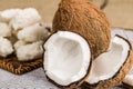 Cocada (coconut sweet) Royalty Free Stock Photo