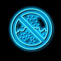 cocaine drug addiction neon glow icon illustration Royalty Free Stock Photo