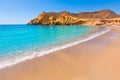 Cocedores beach in Murcia near Aguilas Spain Royalty Free Stock Photo