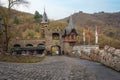 Cochem Castle Gate - Cochem, Germany Royalty Free Stock Photo