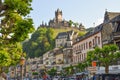 Cochem Castle, Reichsburg Cochem, and town in Rhineland Palatinate, Germany