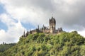 The Cochem Imperial Castle (Reichsburg), Germany. Royalty Free Stock Photo