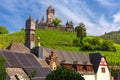 Cochem with Reichsburg castle, Germany