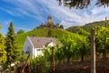 Cochem with Reichsburg castle, Germany