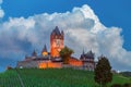 Cochem with Reichsburg castle, Germany